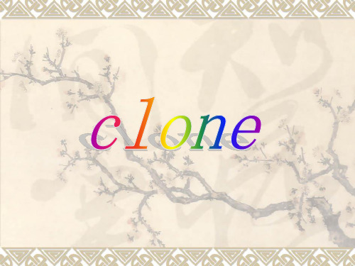 clone.ppt