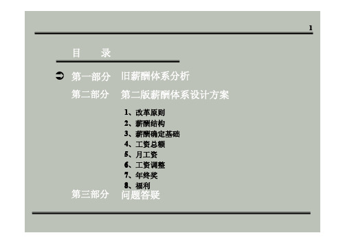 公司薪资体教材系设计计划(经典)