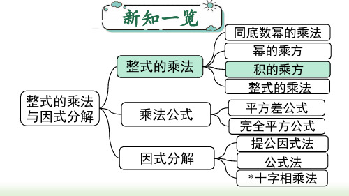 14.1.3 积的乘方 人教版八年级数学上册课件