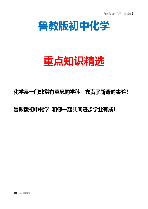 鲁教版初中化学五四制九年级全册《10.1 常见的金属材料》教案 (1)