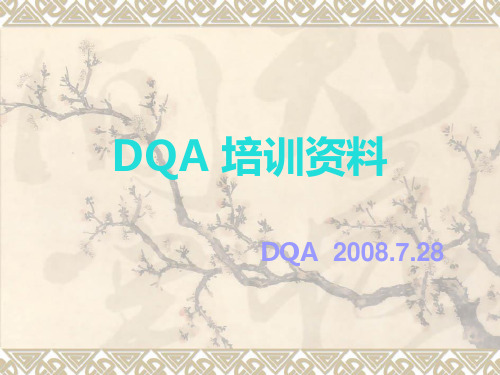 DQA---研发品质