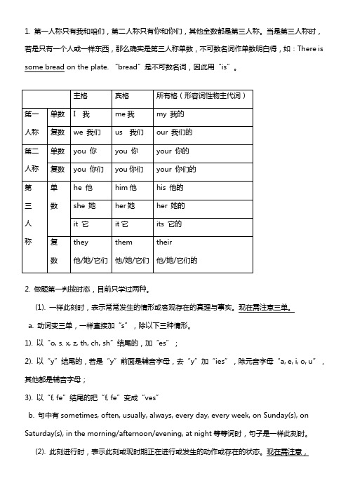 牛津译林5B五年级英语易错语法词组句型合集