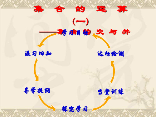 高中数学1.2.2 集合的运算课件(新人教B必修1)