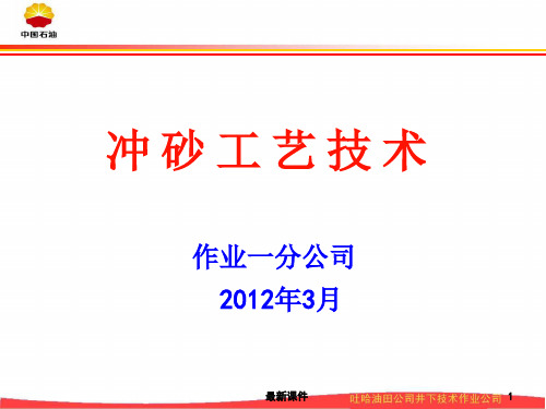 冲砂工艺技术PPT课件