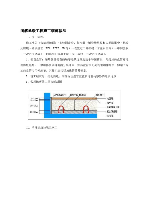 图解地暖工程施工细部做法