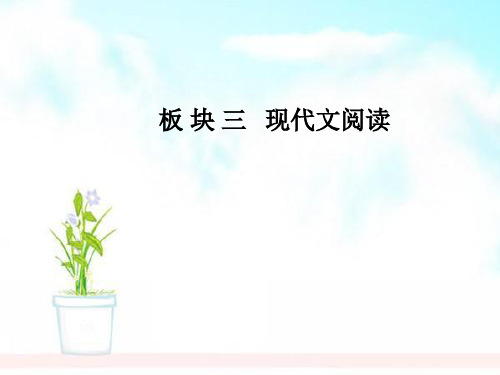 精品高考语文一轮复习板块三现代文阅读专题十三第2节散文阅读课件