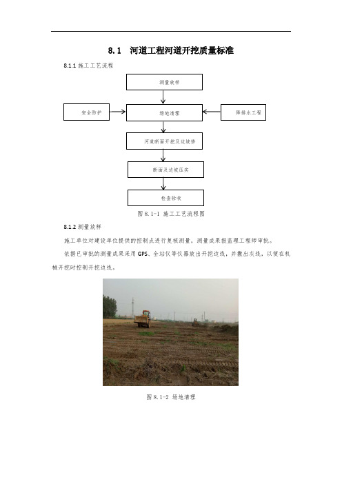 河道工程河道开挖质量标准