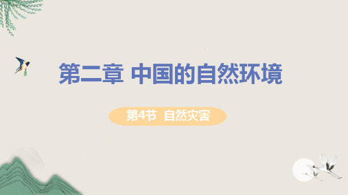 大化瑶族自治县第六中学八年级地理上册 第二章 中国的自然环境 第四节 自然灾害教学课件 新人教版