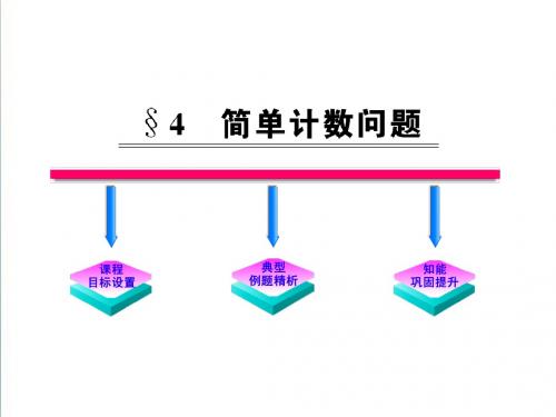 (北师大版)数学选修2-3课件：第1章-简单计数问题ppt课件