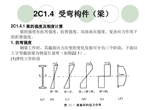 建筑结构——受弯构件计算