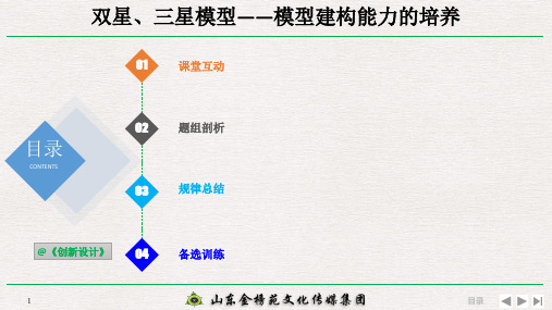 444核心素养培养双星三星模型——模型建构能力的培养