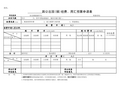 因公出国(境)经费、用汇预算申请表