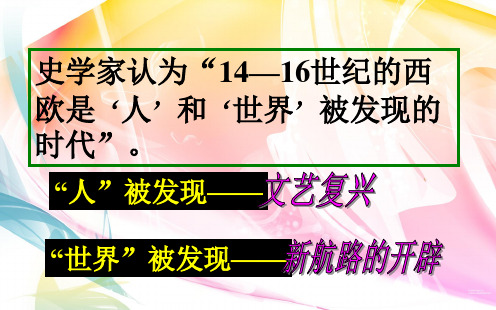 人教版九年级历史上册课件：第15课探寻新航路(共30张PPT)