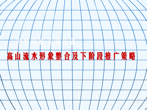 房地产策划案例高山流水形象整合