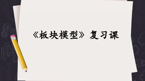 高中物理_《板块模型》复习课教学课件设计