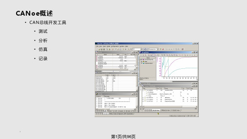 CANoe快速入门PPT教学课件