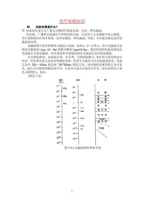 光纤基础知识-光学知识