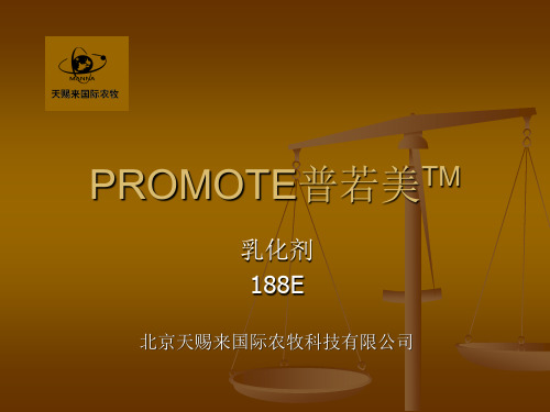 PROMOTE普若美TM.ppt