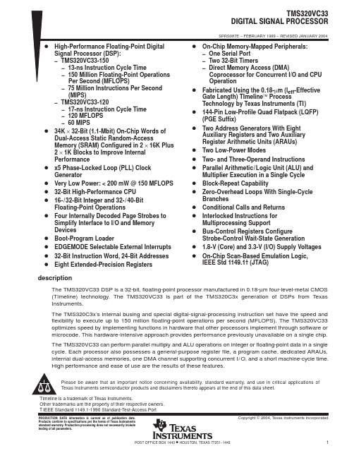 TMS320VC33-120