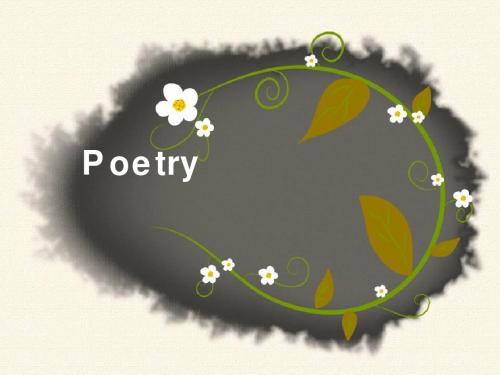 Poetry
