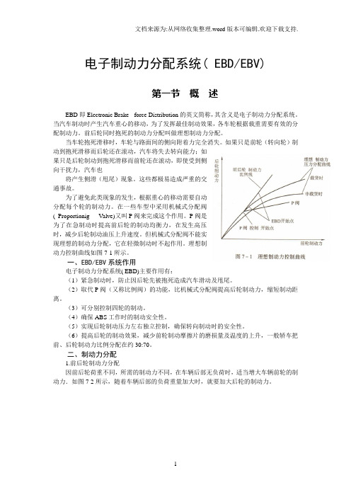 EBD_EBV电子制动力分配系统