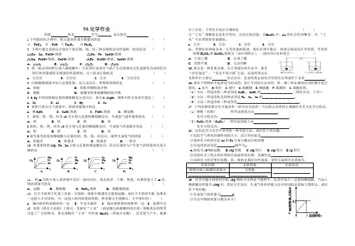 9A化学作业 (8)