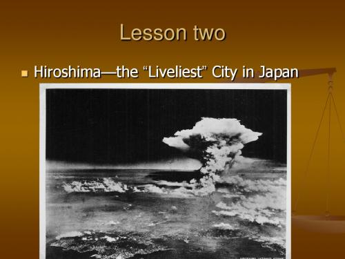 Hiroshima(2010) ppt