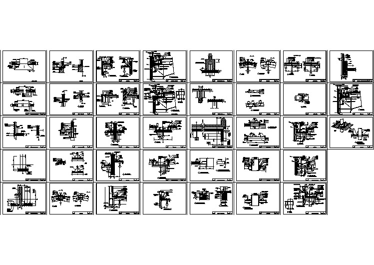 常用钢结构节点构造详图1