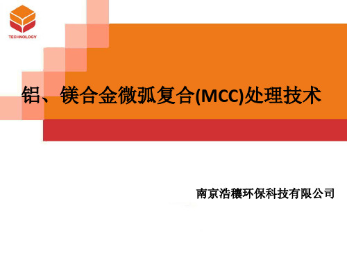 铝镁合金MCC技术简介