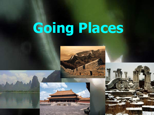 高一英语教学课件 going places教学