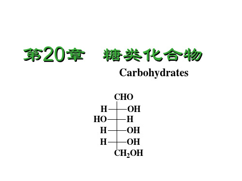 医用化学-糖类化合物