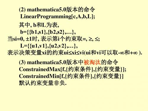 Mathematica基础数学实验