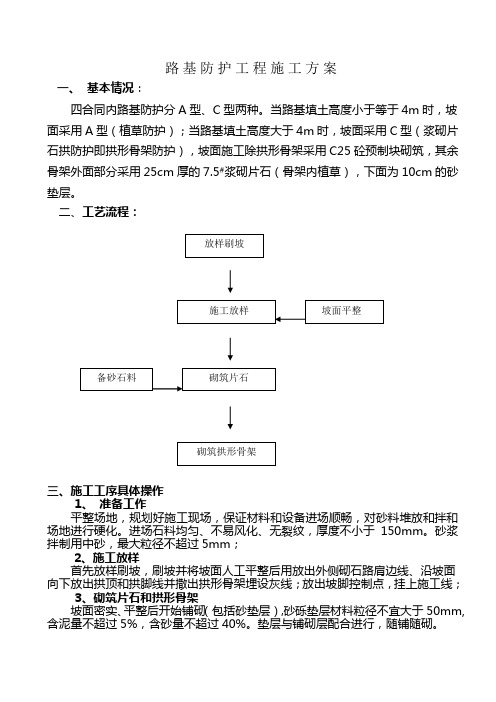 防护工程施工方案