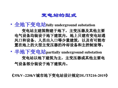 地下变电站经典案例-上海共15页