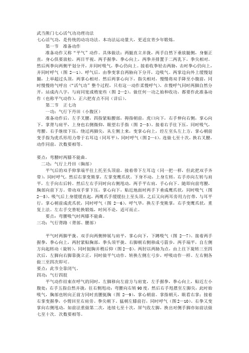 武当熊门七心活气功txt