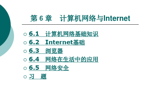 计算机网络与Internet