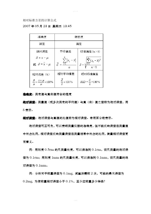 药物分析实验数据处理