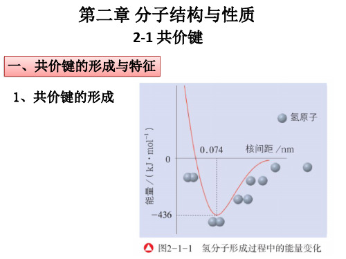 2-1 共价键  课件  高二上学期化学人教版(2019)选择性必修2