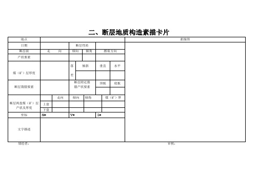 防治水各类台帐