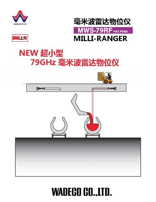 NEW超小型79GHz毫米波雷达物位仪