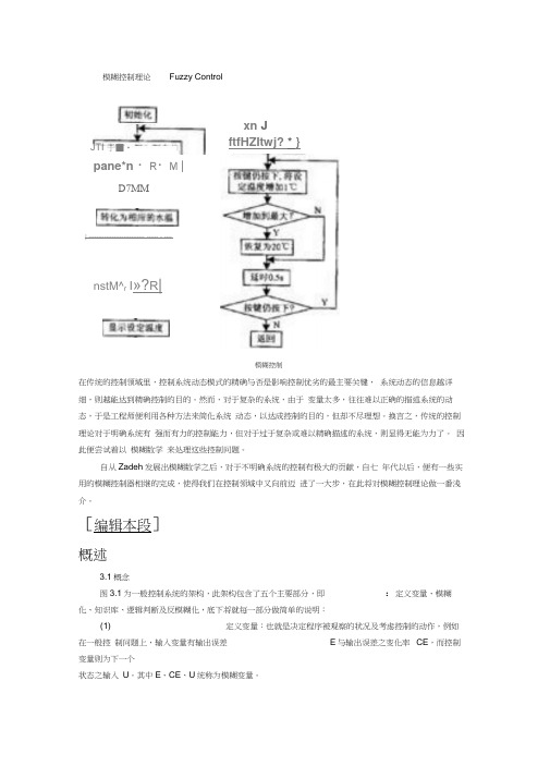 模糊控制理论FuzzyControl