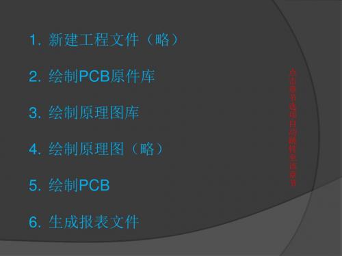 PCB简易制作流程PPT(共 36张)