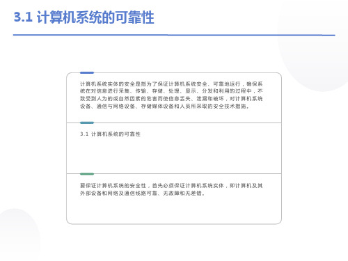 计算机系统实体的安全-计算机安全技术