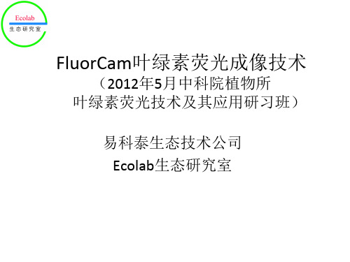 FluorCam叶绿素荧光成像一