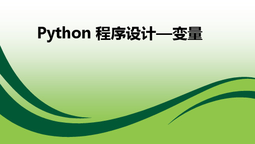 初中信息技术精品课件：python-变量