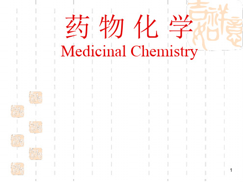 南华大学 药物化学第一章 绪论