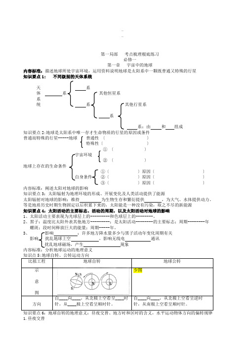 天津高中地理会考-一飞冲天知识点电子版模板