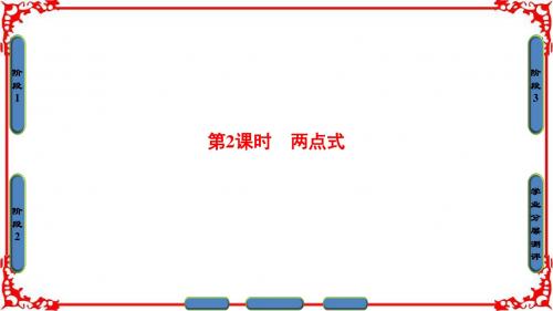 【课堂新坐标】2016-2017学年高中数学苏教版必修二课件：第二章 平面解析几何初步-2.1-2.1.2-第2课时