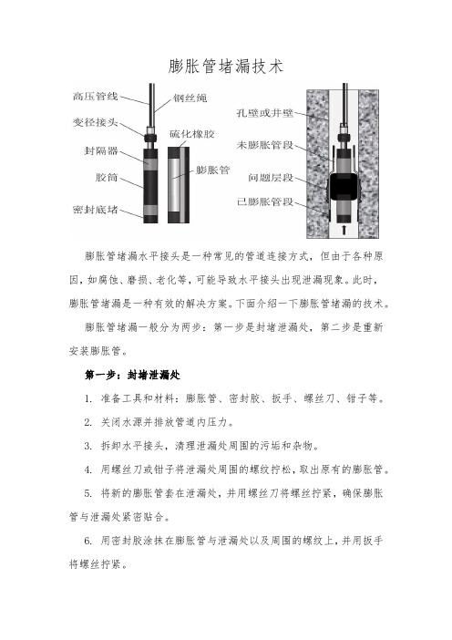 膨胀管堵漏技术