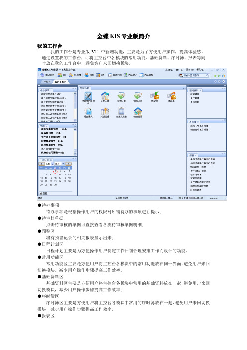 金蝶KIS专业版简介